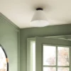 Flush Mount Simple Classics Collection Ceiling Light White - Threshold™ -Threshold™ GUEST 00599417 18db 4d9a 87d5 f4a099c057fb