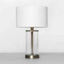 Fillable Accent With USB Table Lamp Brass - Threshold™ -Threshold™ GUEST 028677c1 8e8e 411c 9170 eb15b6148fd1