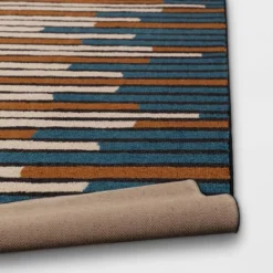 Striped Area Rug Turquoise/Yellow - Threshold™ 9 Striped Area Rug Turquoise/Yellow - Threshold™ -Threshold™ GUEST 0b4a0035 fe47 415b b8bc 835b26f69969