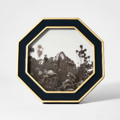 5"x5" Lacquer Octagon Picture Frame - Threshold™ Designed With Studio McGee 4 5"x5" Lacquer Octagon Picture Frame - Threshold™ Designed With Studio McGee - Image 2