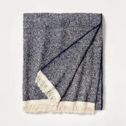 Herringbone Frayed Edges Throw Blanket - Threshold™ Designed With Studio McGee 12 Herringbone Frayed Edges Throw Blanket - Threshold™ Designed With Studio McGee -Threshold™ GUEST 10ebf0a7 3b1a 4fe8 99e3 b927512565df