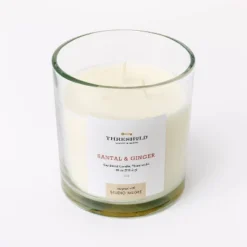 Clear Glass Santal & Ginger Candle White - Threshold™ Designed With Studio McGee -Threshold™ GUEST 133d9fdf 67f9 454f bb07 36d647d7b08b