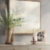 5"x7" Shaped Resin Profile Table Image Frame Beige - Threshold™: Modern Style, Glass, Polyresin -Threshold™ GUEST 1479644d cbac 4a74 a46d 040ed9afb69d