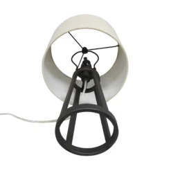 Medium Modern Industrial Assembled Table Lamp Black - Threshold™: UL Listed, Cotton-Linen Shade, Metal Body, No Bulb Included 19 Medium Modern Industrial Assembled Table Lamp Black - Threshold™: UL Listed, Cotton-Linen Shade, Metal Body, No Bulb Included -Threshold™ GUEST 14d7539a d56e 4388 8479 ad297f165b65