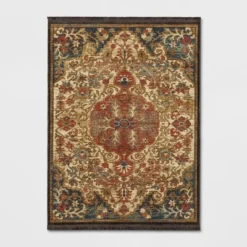 Floral Woven Medallion Persian Rug - Threshold 11 Floral Woven Medallion Persian Rug - Threshold -Threshold™ GUEST 15dbed82 385b 4f98 ac73 439d770df88f