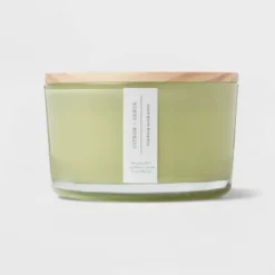 Citron And Sands Candle Green - Threshold™ -Threshold™ GUEST 1a4d9481 72eb 44f4 8afa e1c309366d2d