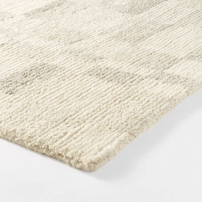 Irregular Checkerboard Tufted Rug Cream - Threshold™ Designed With Studio McGee 4 Irregular Checkerboard Tufted Rug Cream - Threshold™ Designed With Studio McGee - Image 2