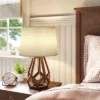 Large Wood Geo Assembled Table Lamp - Threshold™ -Threshold™ GUEST 1c2316d7 61e9 4aca aa1f cb42d80cb252