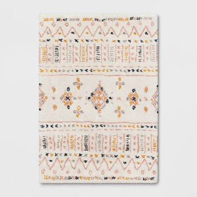 Geometric Area Rug Cream - Threshold™ 6 Geometric Area Rug Cream - Threshold™ - Image 4