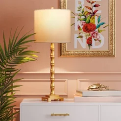 Large Bamboo Table Lamp (Includes LED Light Bulb) Brass - Threshold™ 6 Large Bamboo Table Lamp (Includes LED Light Bulb) Brass - Threshold™ -Threshold™ GUEST 1e5b7d96 dabd 4061 ac9e e0851e3d63ca
