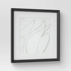 (Set Of 2) 24" X 24" Sketch Art Print Black/White - Threshold™ Designed With Studio McGee -Threshold™ GUEST 22de6970 1a87 4e71 b2f3 83ff8b803593