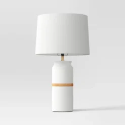 Ceramic And Wood Table Lamp (Includes LED Light Bulb) - Threshold™ -Threshold™ GUEST 2555af73 9064 439b bff4 1c916f8d313c