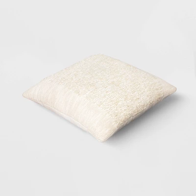 Textural Solid Square Throw Pillow - Threshold™ 4 Textural Solid Square Throw Pillow - Threshold™ - Image 2