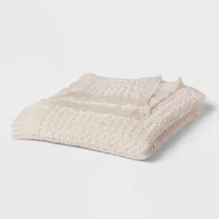 60"x80" Waffle Bed Throw - Threshold™ -Threshold™ GUEST 26ac8350 1ad1 4f14 bd25 594e542add76