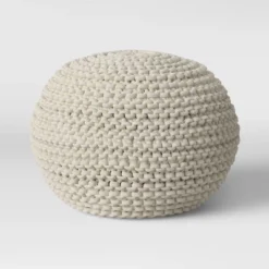 Cloverly Chunky Knit Pouf - Threshold™ -Threshold™ GUEST 298c80e6 7902 4452 b21d 0b330077374e