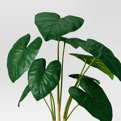 Alocasia Artificial Plant - Threshold™ 4 Alocasia Artificial Plant - Threshold™ - Image 2