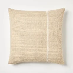 Oversize Embroidered Striped Throw Pillow Cream - Threshold™ Designed With Studio McGee -Threshold™ GUEST 2d9f3b4e 666b 4f8a b85f 53eccfa35884