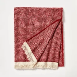 Herringbone Frayed Edges Throw Blanket - Threshold™ Designed With Studio McGee 13 Herringbone Frayed Edges Throw Blanket - Threshold™ Designed With Studio McGee -Threshold™ GUEST 2db9fb6e d97b 4ee9 92a0 48b2688839c5