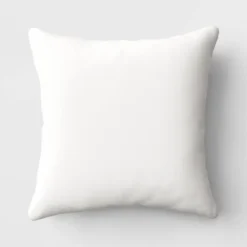 Textural Solid Square Throw Pillow Ivory - Threshold™ -Threshold™ GUEST 3490e411 a74e 4f3a ae02 82d6a03175e3