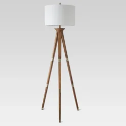 Oak Wood Tripod Floor Lamp Dark Brown - Threshold™ 23 Oak Wood Tripod Floor Lamp Dark Brown - Threshold™ -Threshold™ GUEST 35d9bf1b 7636 4291 92cf a74dbbfc9517
