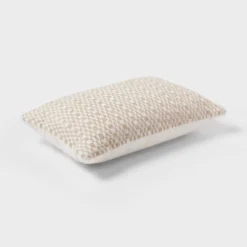 Geo Woven Dec Pillow Oblong Khaki/Ivory - Threshold™: Cotton Fabric, Indoor Stripe Design, Polyester Filled 6 Geo Woven Dec Pillow Oblong Khaki/Ivory - Threshold™: Cotton Fabric, Indoor Stripe Design, Polyester Filled -Threshold™ GUEST 3767b8b0 00b7 42a1 a2e9 449f71098464
