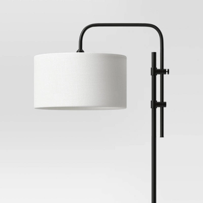 72"x16" Knox Floor Lamp - Threshold™: Modern Black Standing Lamp With Dimmer Switch 5 72"x16" Knox Floor Lamp - Threshold™: Modern Black Standing Lamp With Dimmer Switch - Image 3