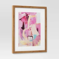 (Set Of 2) 16" X 20" Painterly Collage Framed Wall Canvases - Threshold™ -Threshold™ GUEST 3b7076f4 9d22 4803 abc4 640747dc0712