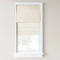 1pc Light Filtering Cordless Jute-Like Roman Window Shade Light Orange - Threshold™ -Threshold™ GUEST 3b927126 c4b4 442b acf4 a6dc11f54794