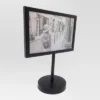 4" X 6" Modern Standing Single Picture Frame Black - Threshold™: Metal, Tabletop Display, Glass Glazing 2 4" X 6" Modern Standing Single Picture Frame Black - Threshold™: Metal, Tabletop Display, Glass Glazing -Threshold™ GUEST 3cc0ed4a 1511 4276 87e9 d2b315f46508