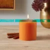 Ribbed Pillar Pumpkin Spice Candle - Threshold™ -Threshold™ GUEST 409ae1ea b3ec 4015 81c1 19b6ed2b7996