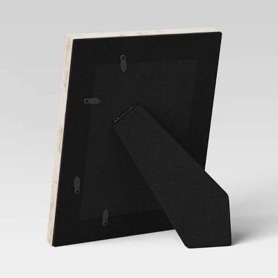 5"x7" Shaped Resin Profile Table Image Frame Beige - Threshold™: Modern Style, Glass, Polyresin 5 5"x7" Shaped Resin Profile Table Image Frame Beige - Threshold™: Modern Style, Glass, Polyresin - Image 3