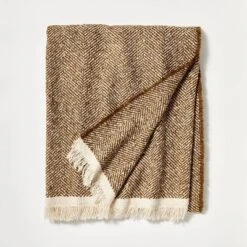 Herringbone Frayed Edges Throw Blanket - Threshold™ Designed With Studio McGee 10 Herringbone Frayed Edges Throw Blanket - Threshold™ Designed With Studio McGee -Threshold™ GUEST 42c9f33b f230 4f6c ac0e bec2802f98fa