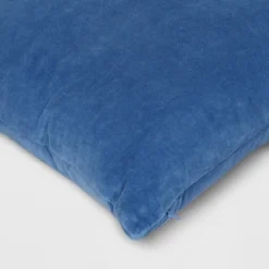 Washed Cotton Velvet Square Throw Pillow Blue - Threshold™: Indoor Use, Removable Cover, Hidden Zipper 7 Washed Cotton Velvet Square Throw Pillow Blue - Threshold™: Indoor Use, Removable Cover, Hidden Zipper -Threshold™ GUEST 42d1e0e1 f518 469b adf7 e728ff5a2d58