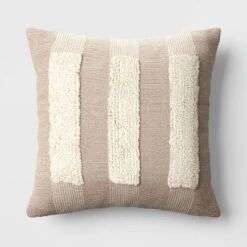 Textural Woven Striped Square Throw Pillow - Threshold™ 13 Textural Woven Striped Square Throw Pillow - Threshold™ -Threshold™ GUEST 44bd2b64 da9a 4165 b973 54c82c1e2530