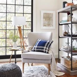 60"x16" Tripod Floor Lamp Oak Tone Wooden Finish - Threshold™: Elegant Standing Lighting, 3-Way Switch, UL Listed 18 60"x16" Tripod Floor Lamp Oak Tone Wooden Finish - Threshold™: Elegant Standing Lighting, 3-Way Switch, UL Listed -Threshold™ GUEST 451eedd8 06bc 43dc bced a0cbcc3d0c93 1