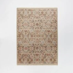 Rockland Hand Knotted Distressed Persian Style Rug Ivory - Threshold™ Designed With Studio McGee -Threshold™ GUEST 461c3425 35f3 4272 bdec cfd5c825b076