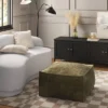 Costa Velvet Cocktail Pouf Olive Green - Threshold™ -Threshold™ GUEST 4f7b8333 62db 45f7 b4ed 0a0e6197756d
