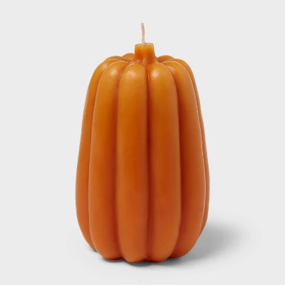 5.5" Pumpkin Wax Figural - Threshold™ 5 5.5" Pumpkin Wax Figural - Threshold™ - Image 3