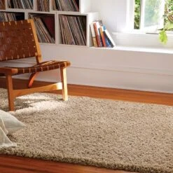 5'x7' Eyelash Shag Area Rug Oatmeal - Threshold™