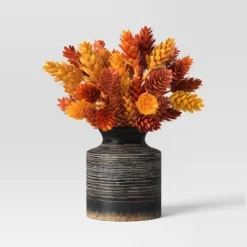 Hops Arrangement In Ceramic Pot - Threshold™ -Threshold™ GUEST 528672e3 a2c1 4498 8858 af128a44e3bb