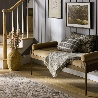 24"x18" Abstract Lake Framed Wall Art - Threshold™ Designed With Studio McGee: Modern Decor, Polystyrene Gold & Black Frame 3 24"x18" Abstract Lake Framed Wall Art - Threshold™ Designed With Studio McGee: Modern Decor, Polystyrene Gold & Black Frame