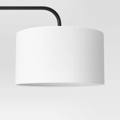 72"x16" Knox Floor Lamp - Threshold™: Modern Black Standing Lamp With Dimmer Switch 6 72"x16" Knox Floor Lamp - Threshold™: Modern Black Standing Lamp With Dimmer Switch - Image 4