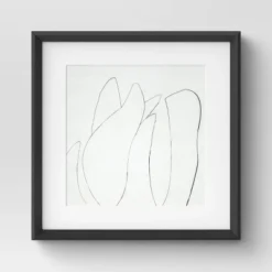 (Set Of 2) 24" X 24" Sketch Art Print Black/White - Threshold™ Designed With Studio McGee -Threshold™ GUEST 5aba794c d263 46d0 9f3c 47c746ed491a