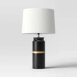 Ceramic And Wood Table Lamp (Includes LED Light Bulb) - Threshold™ -Threshold™ GUEST 6218f0fe 14d9 4a79 9103 2b8d4c77bdd9