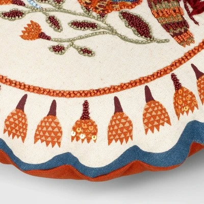 Round Turkey Pillow - Threshold™ 5 Round Turkey Pillow - Threshold™ - Image 3