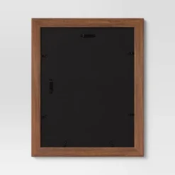 Wood Matted Wall Frame Midtone Woodgrain - Threshold™ -Threshold™ GUEST 652e3afc bcd4 4d1c a4be b6a369cdf1a3