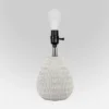 Ceramic Textured Table Lamp Base White - Threshold™ -Threshold™ GUEST 65bf2910 73e1 4843 bce6 dbffb7e099c0