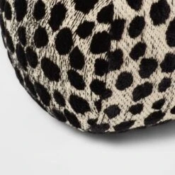 Bolster Jacquard Leopard Decorative Throw Pillow Black/Natural - Threshold™ -Threshold™ GUEST 6634146b 116e 493b 977c d94a11830960