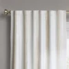 1pc 50"x63" Blackout Block Striped Window Curtain Panel White/Beige - Threshold™ -Threshold™ GUEST 664b754a af70 487d b949 5506696e3fc0
