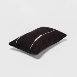 Embroidered Thin Line Lumbar Throw Pillow - Threshold™ -Threshold™ GUEST 702e0d00 3458 4b3d ab95 fdfdb60996e5